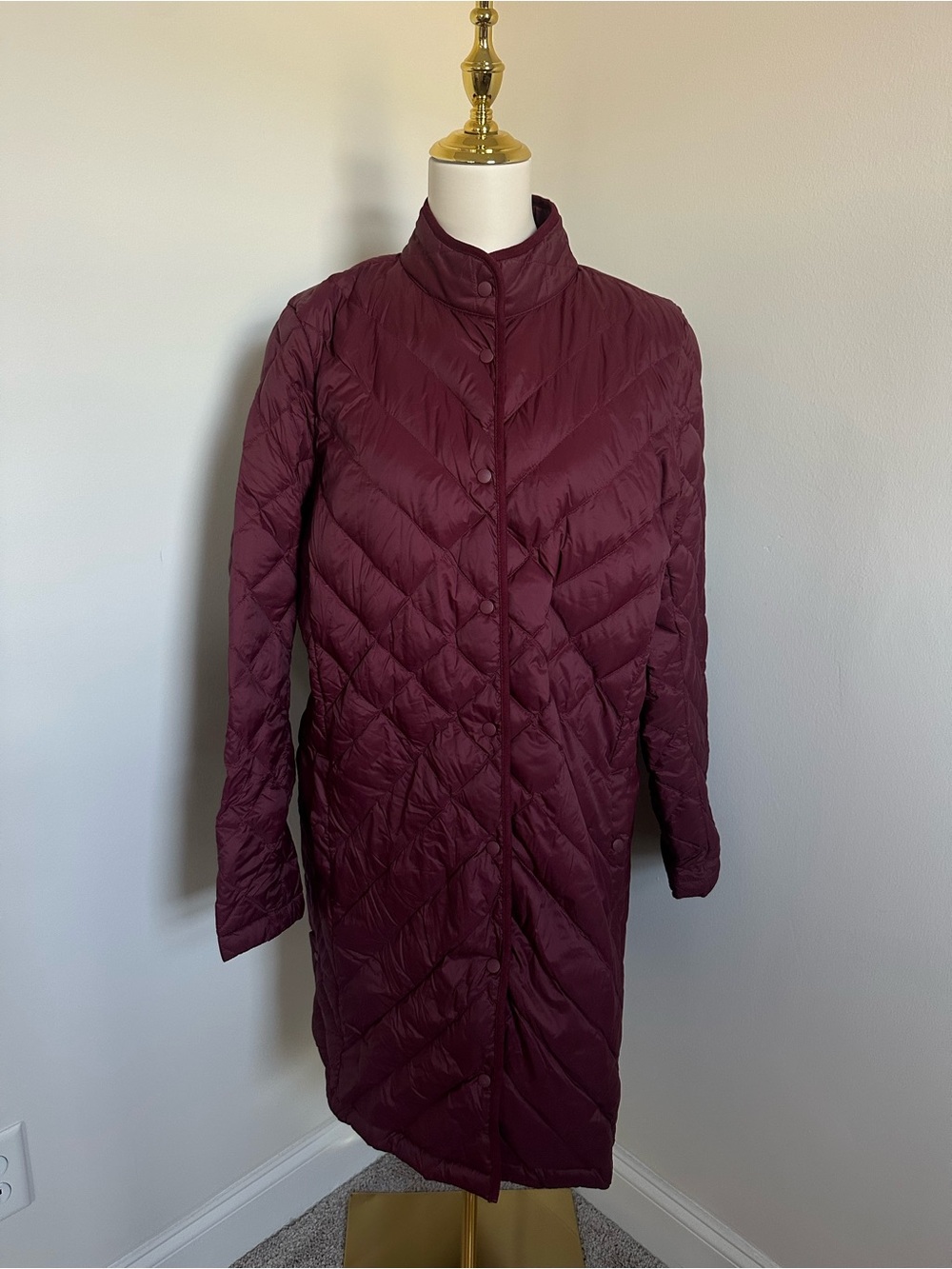 J. Jill Quilted Down Filled Puffer Jacket